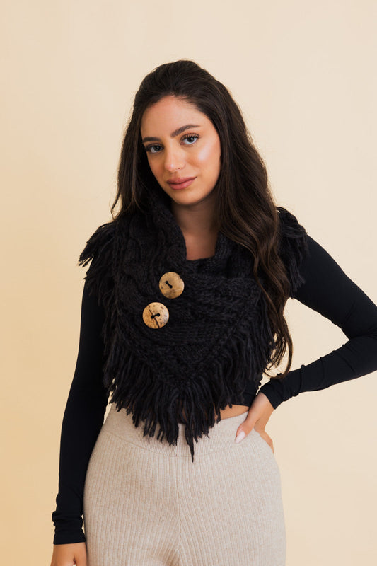 Cozy Shoulder Warmer Scarf Leto Collection