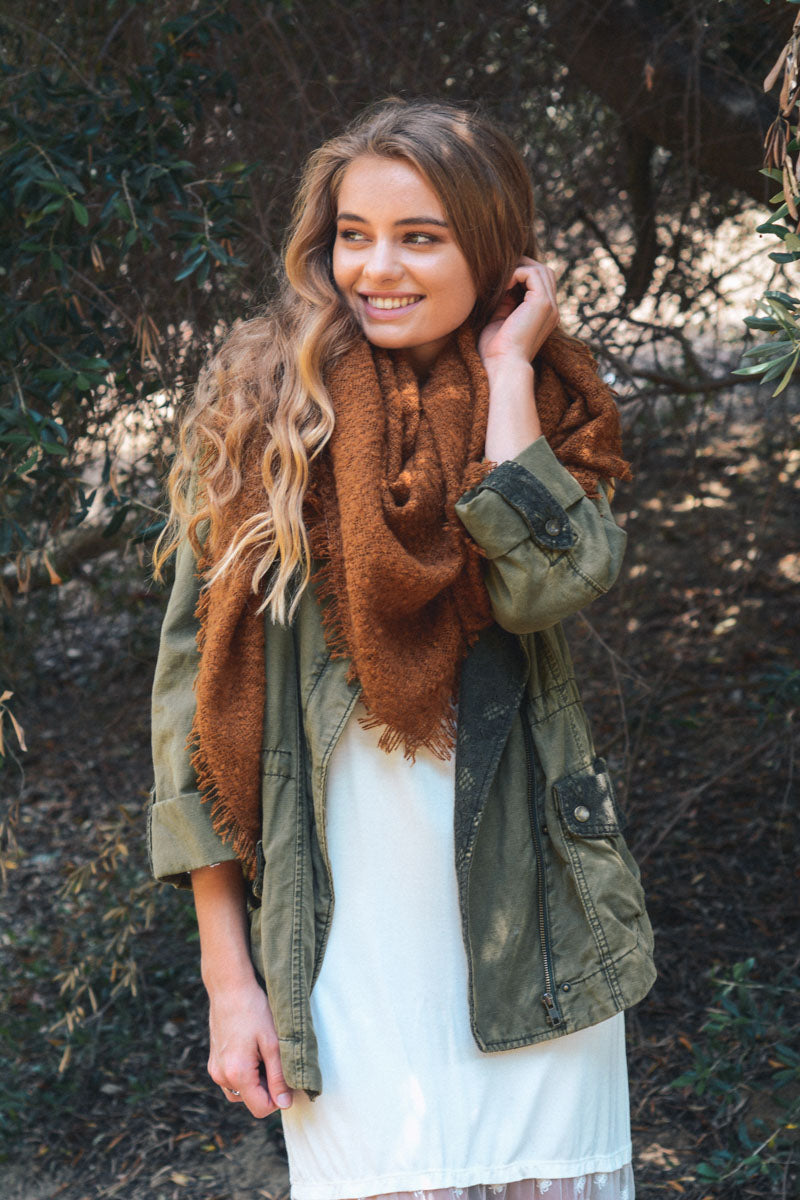 Luxury Mohair Square Scarf – Cozy & Elegant Wrap Leto Collection