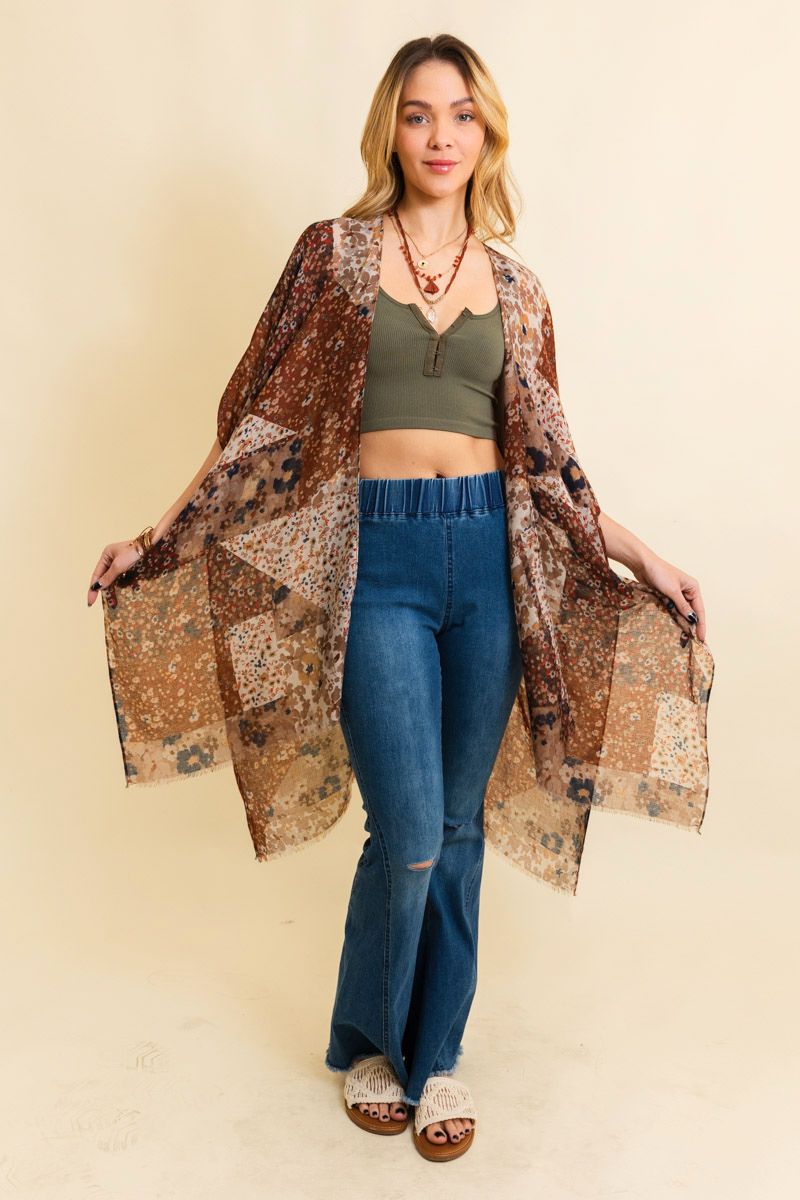 Floral Fantasy Kimono Leto Collection