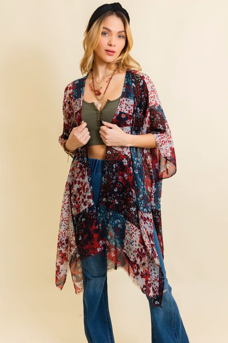 Floral Fantasy Kimono Leto Collection