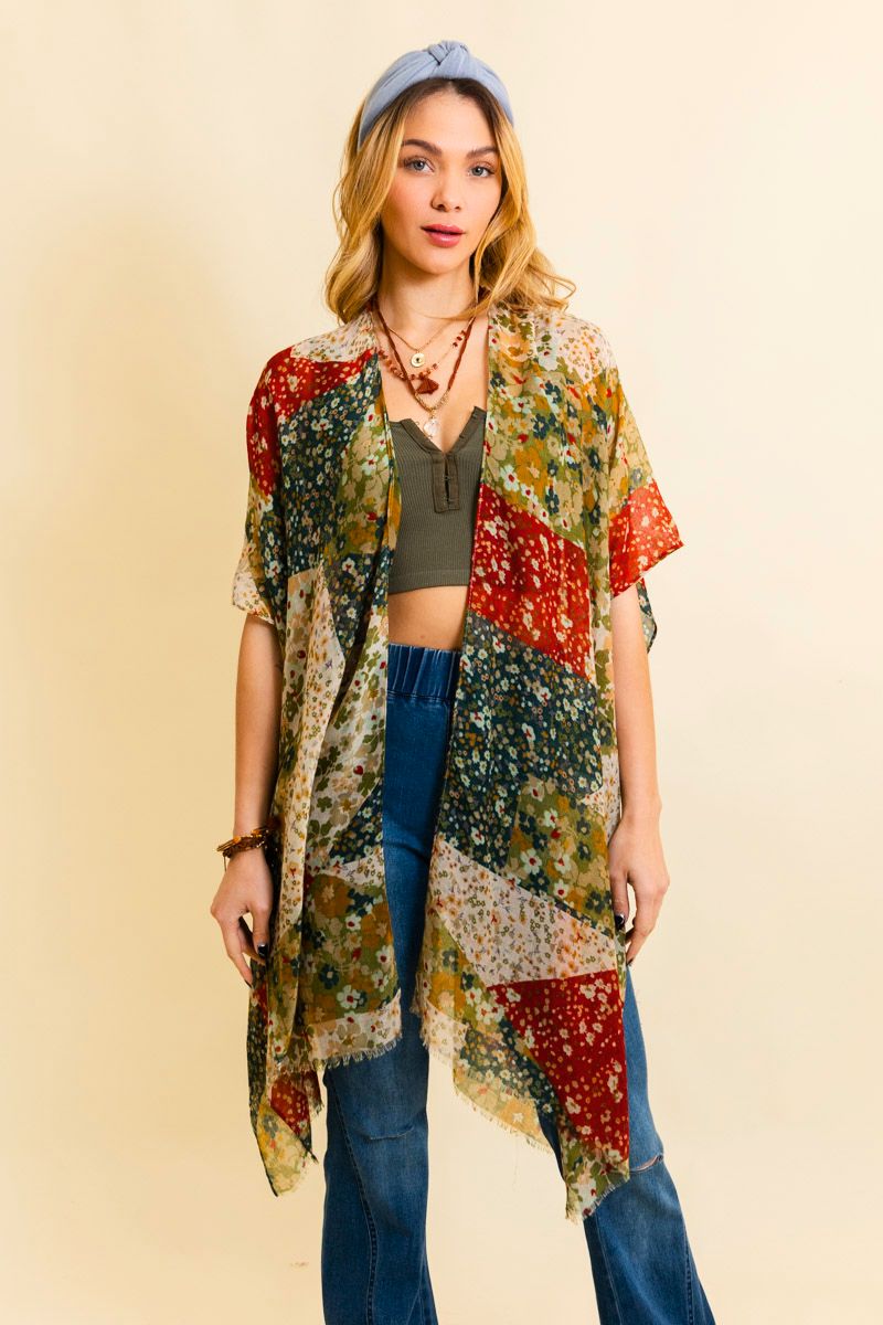 Floral Fantasy Kimono Leto Collection