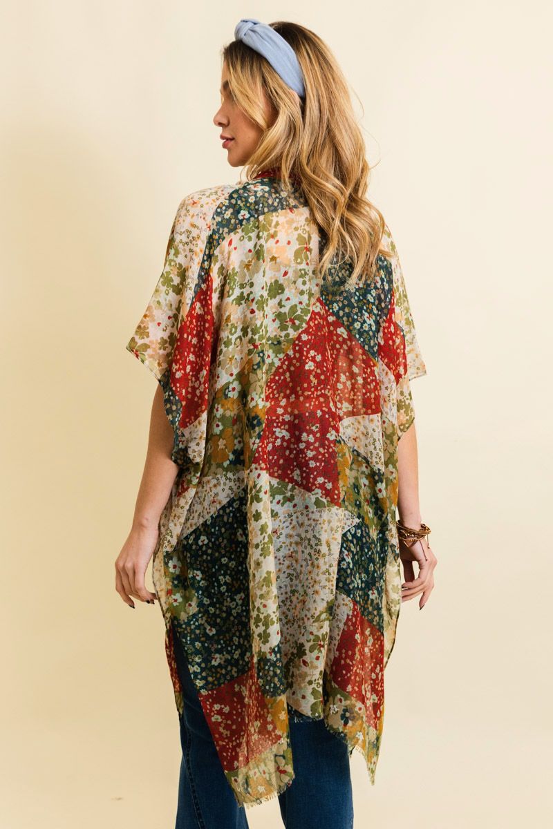 Floral Fantasy Kimono Leto Collection