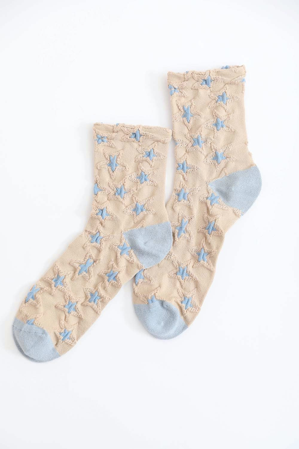 Eco-Friendly Star Design Socks Leto Collection