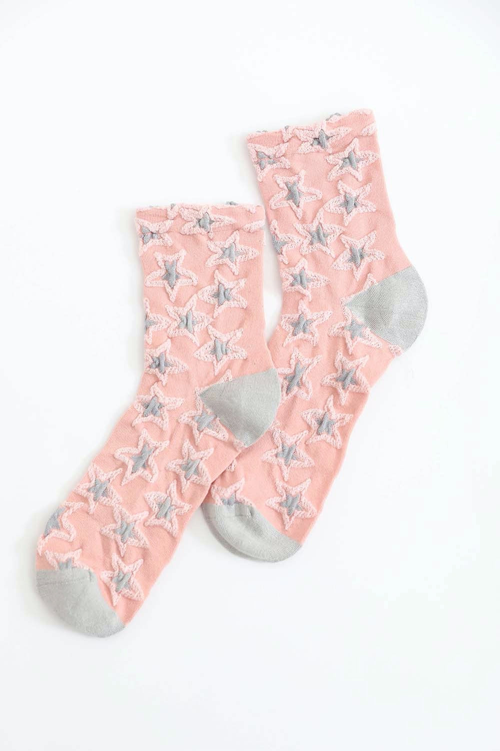 Eco-Friendly Star Design Socks Leto Collection