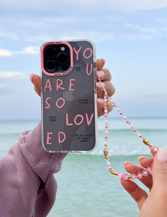 You Are So Loved Phone Charm – Christian Phone Charm