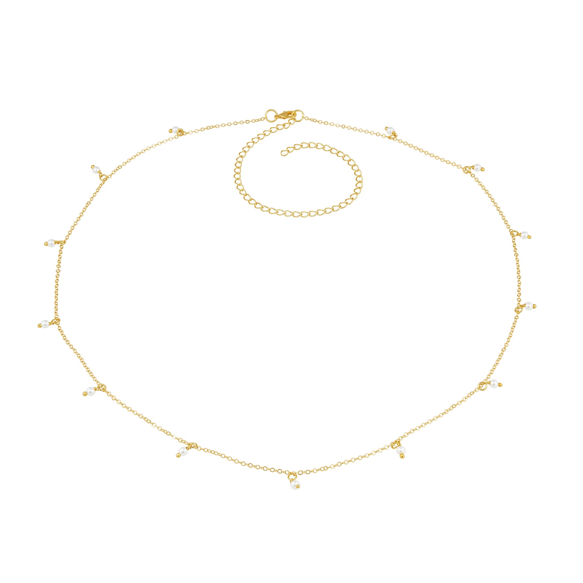 Alina Pearl Belly Chain — Soul Flow Apparel