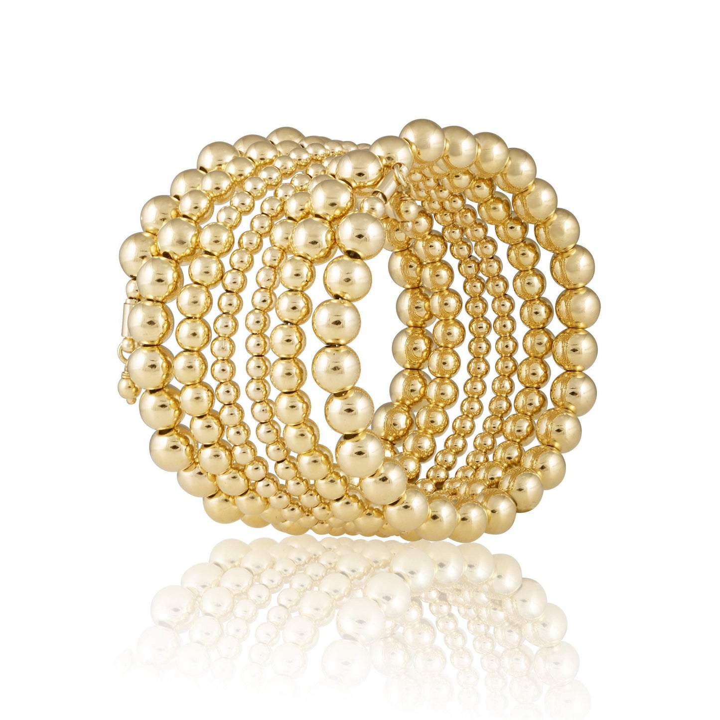 Allison Beaded Wrap Bracelet - 6 Row — Soul Flow Apparel