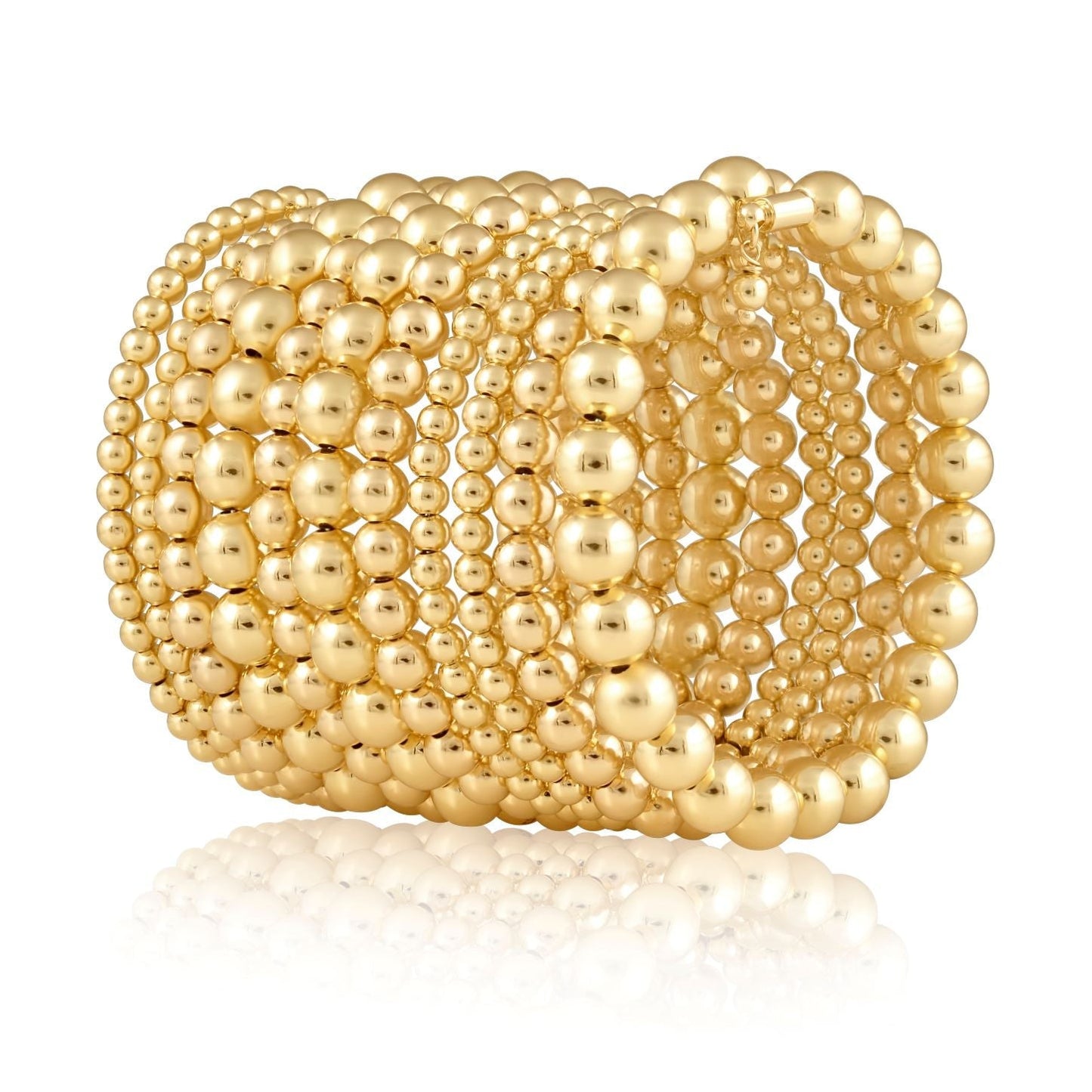 Allison Beaded Wrap Bracelet- 10 Rows — Soul Flow Apparel