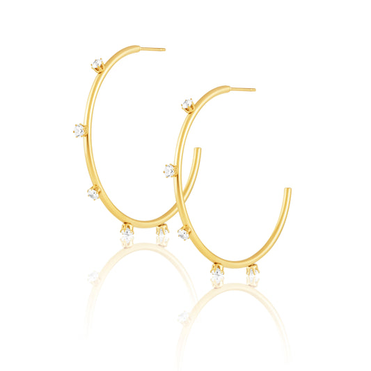 Aster Hoops — Soul Flow Apparel