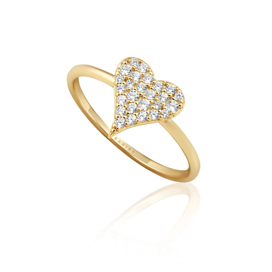 Audrey Heart Ring — Soul Flow Apparel