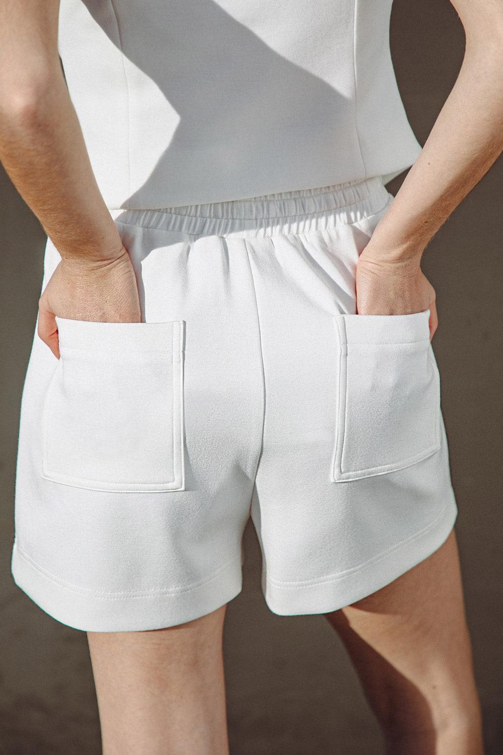 Call My Lovely Shorts in 20whi4 — Soul Flow Apparel