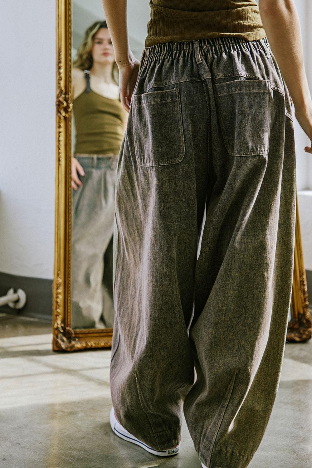 Stuck in Your Ways Denim Pants in 20den7 — Soul Flow Apparel