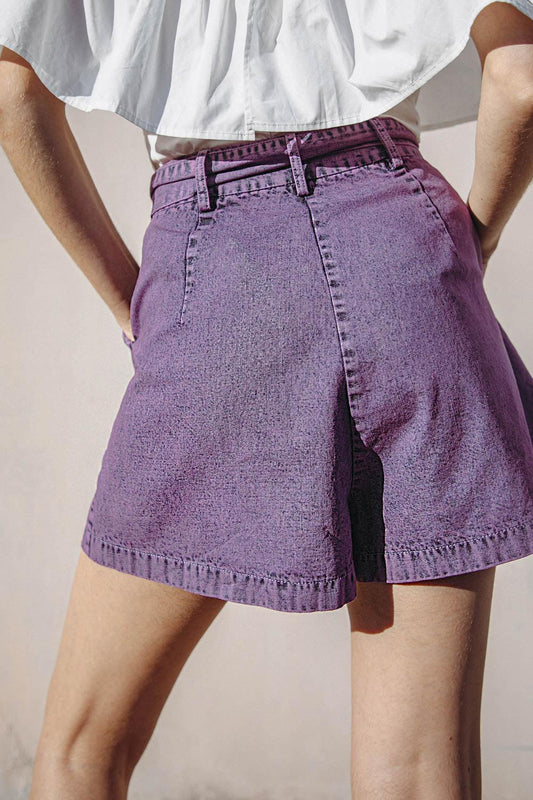 Everyday Casual Denim Shorts in 20vio6 — Soul Flow Apparel