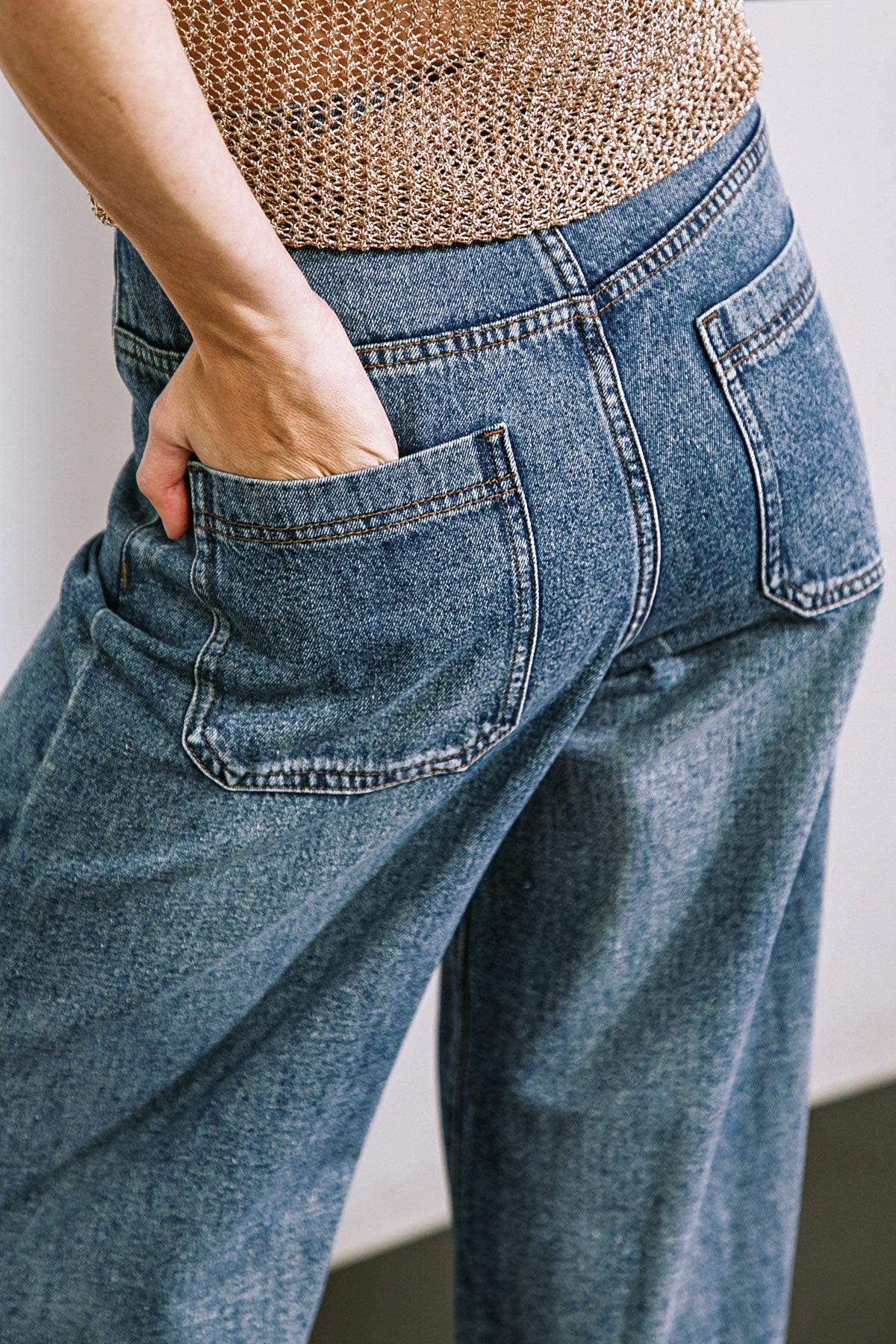 She's a Sweet Talker Denim Pants in 20ind26 — Soul Flow Apparel