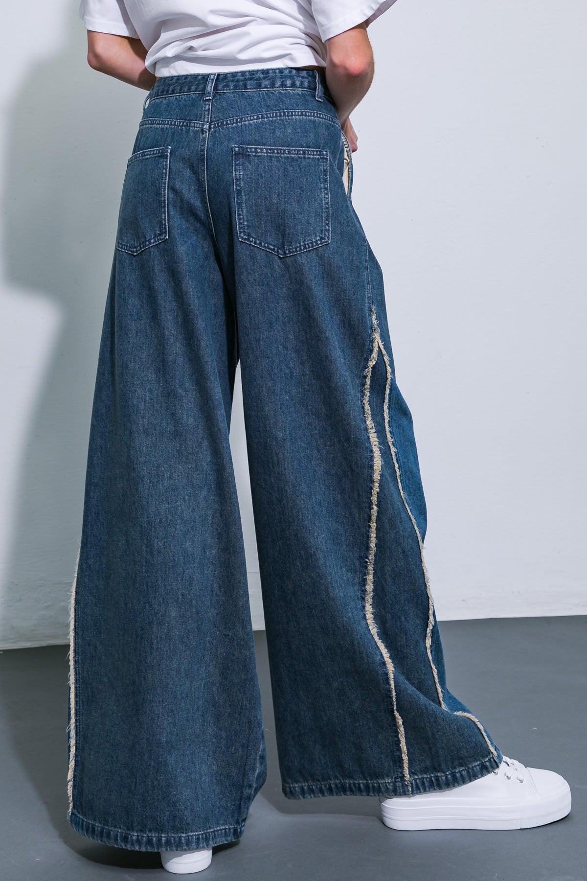 All Or Nothing Washed Denim in 20med 20ind27 — Soul Flow Apparel
