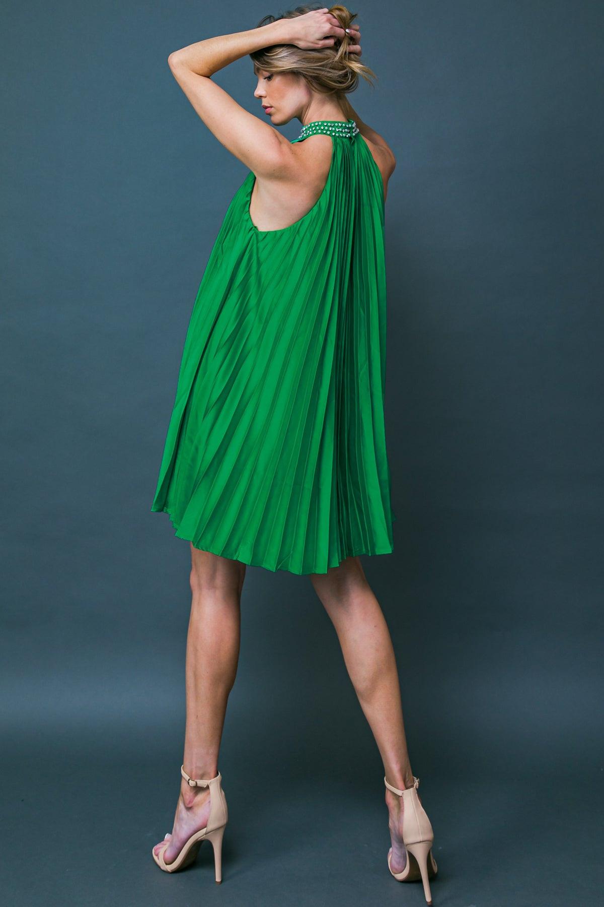 Fiesta Friday Woven Mini Dress in 20gre43 — Soul Flow Apparel