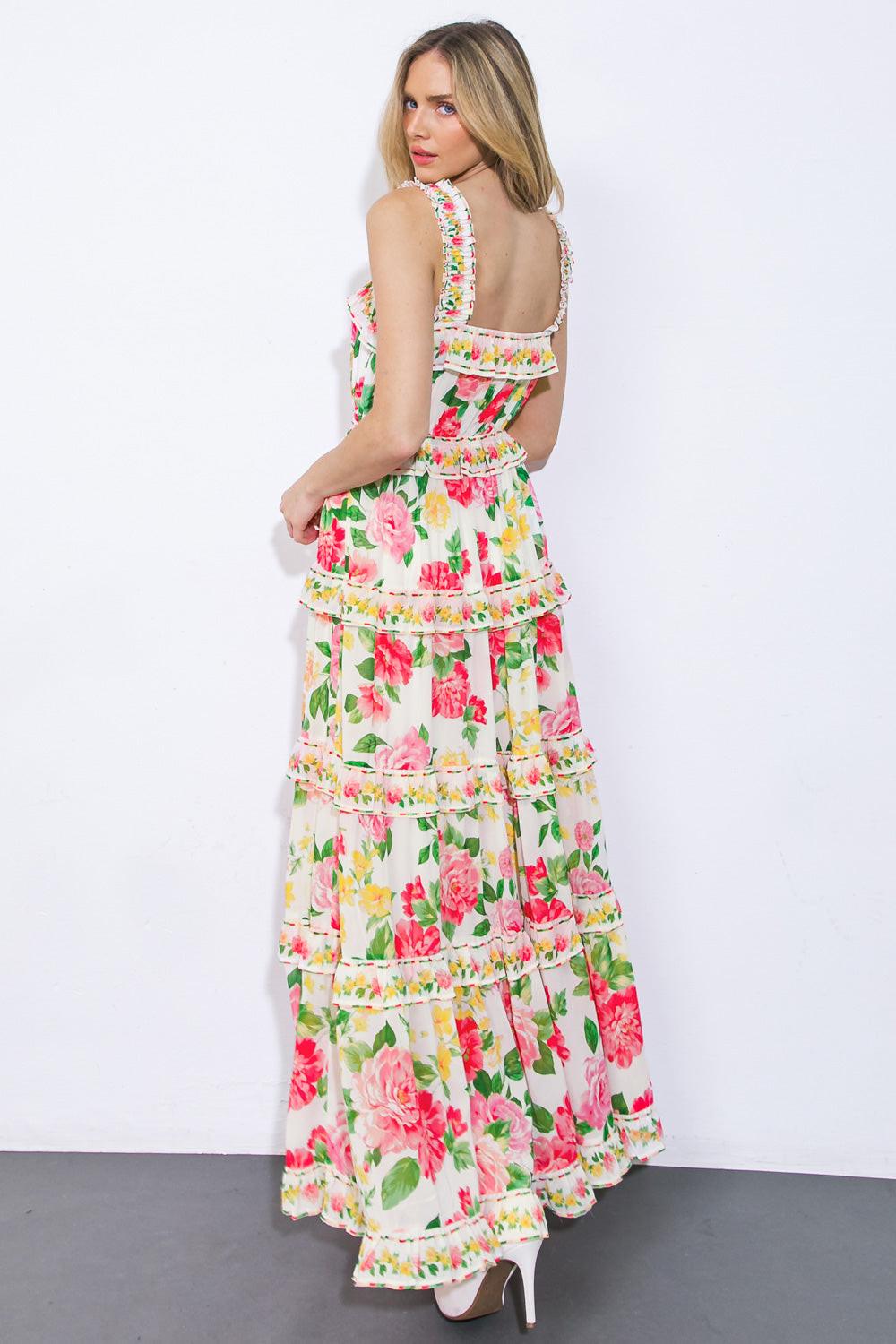 Pulling Heartstrings Woven Maxi Dress in 20ivo10 — Soul Flow Apparel