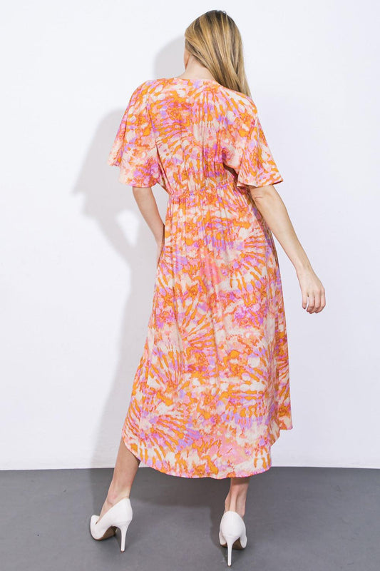 Most Wonderful Time Woven Midi Dress in 20pin 20lav2 — Soul Flow Apparel