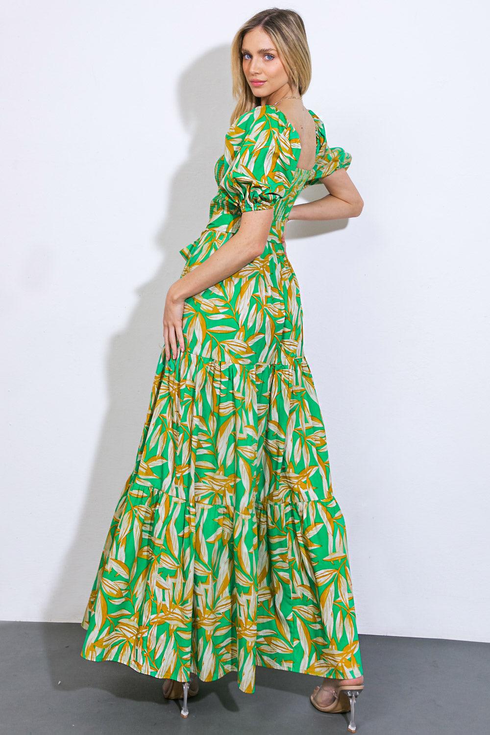 Never Ending Days Woven Maxi Dress in 20gre16 — Soul Flow Apparel