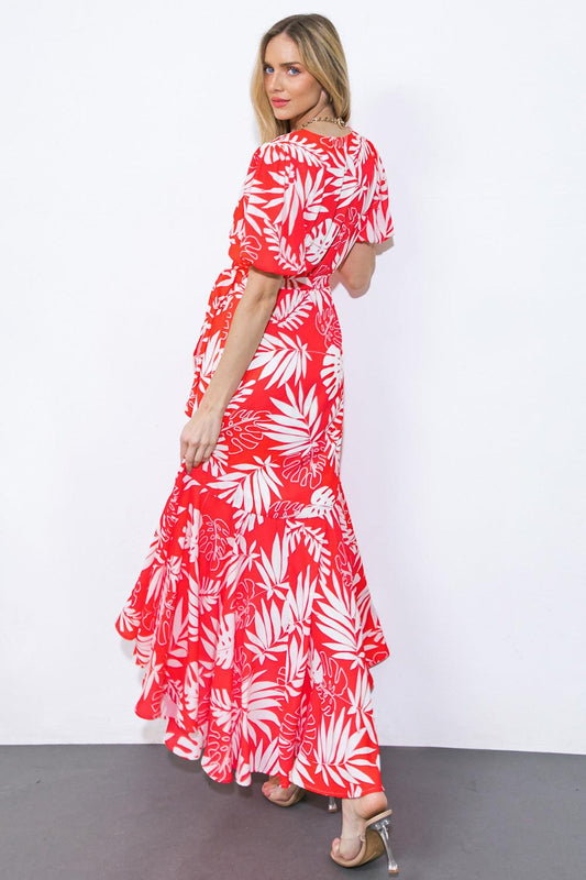 Crazy in Love Woven Midi Dress in 20red 20ivo15 — Soul Flow Apparel
