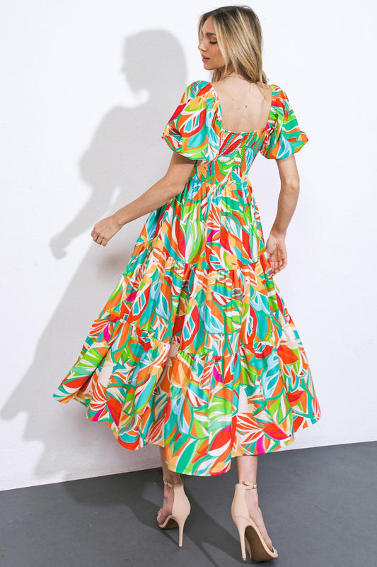 Long Lost Lover Woven Midi Dress in 20ora 20blu15 — Soul Flow Apparel