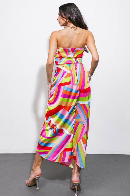 I've Seen It All Woven Midi Dress in 20fuc 20blu18 — Soul Flow Apparel