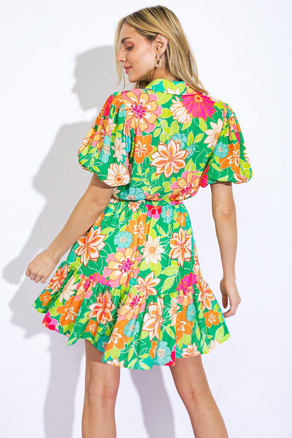 Swing of Things Woven Mini Dress in 20gre13 — Soul Flow Apparel