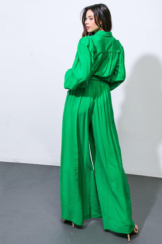 Ready for Today Woven Jumpsuit in 20gre24 — Soul Flow Apparel