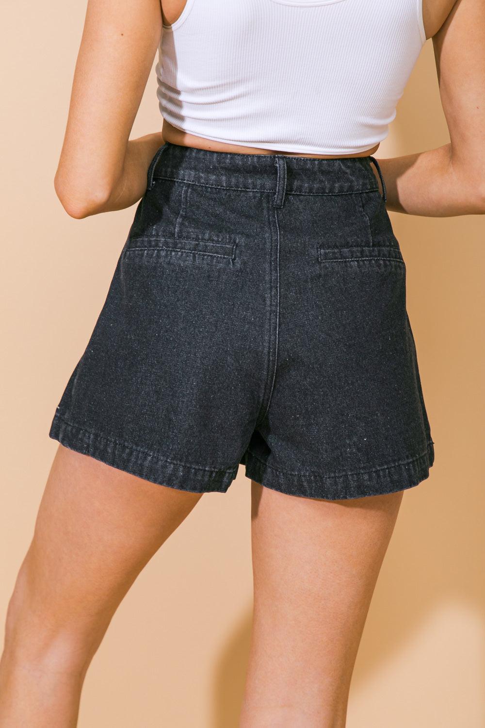 Diamond Girl Denim Skort in 20bla28 — Soul Flow Apparel