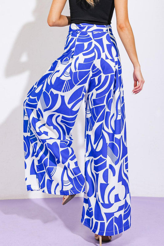 Coffee Chats Woven Pants in 20nav 20whi20 — Soul Flow Apparel