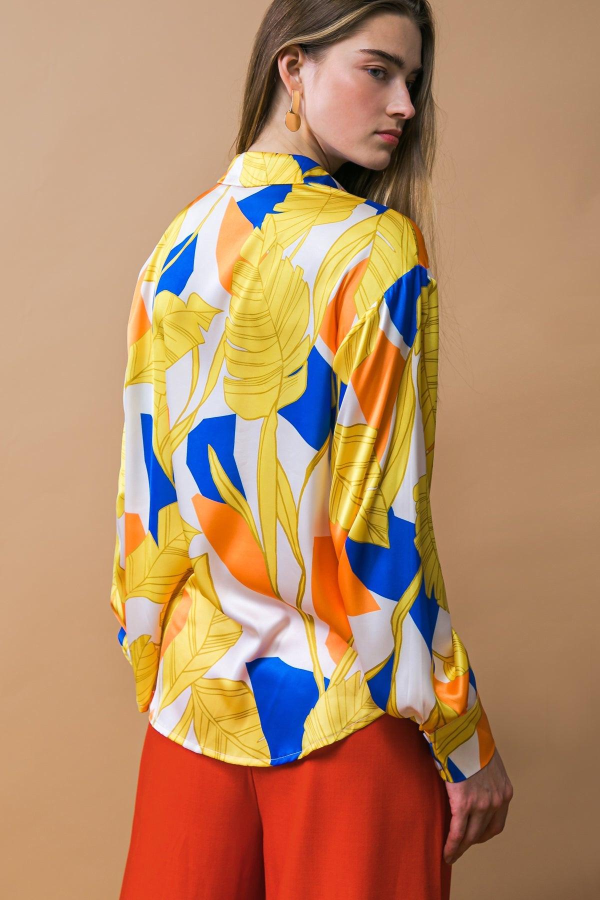 Listen to Her Woven Top in 20ivo 20yel22 — Soul Flow Apparel