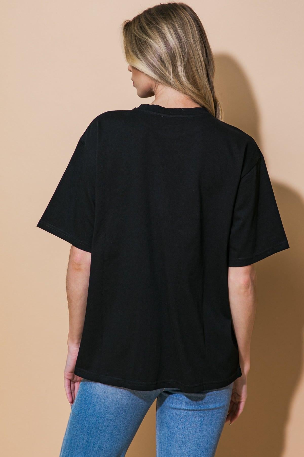 Pretty Perception Knit Top in 20bla1 — Soul Flow Apparel