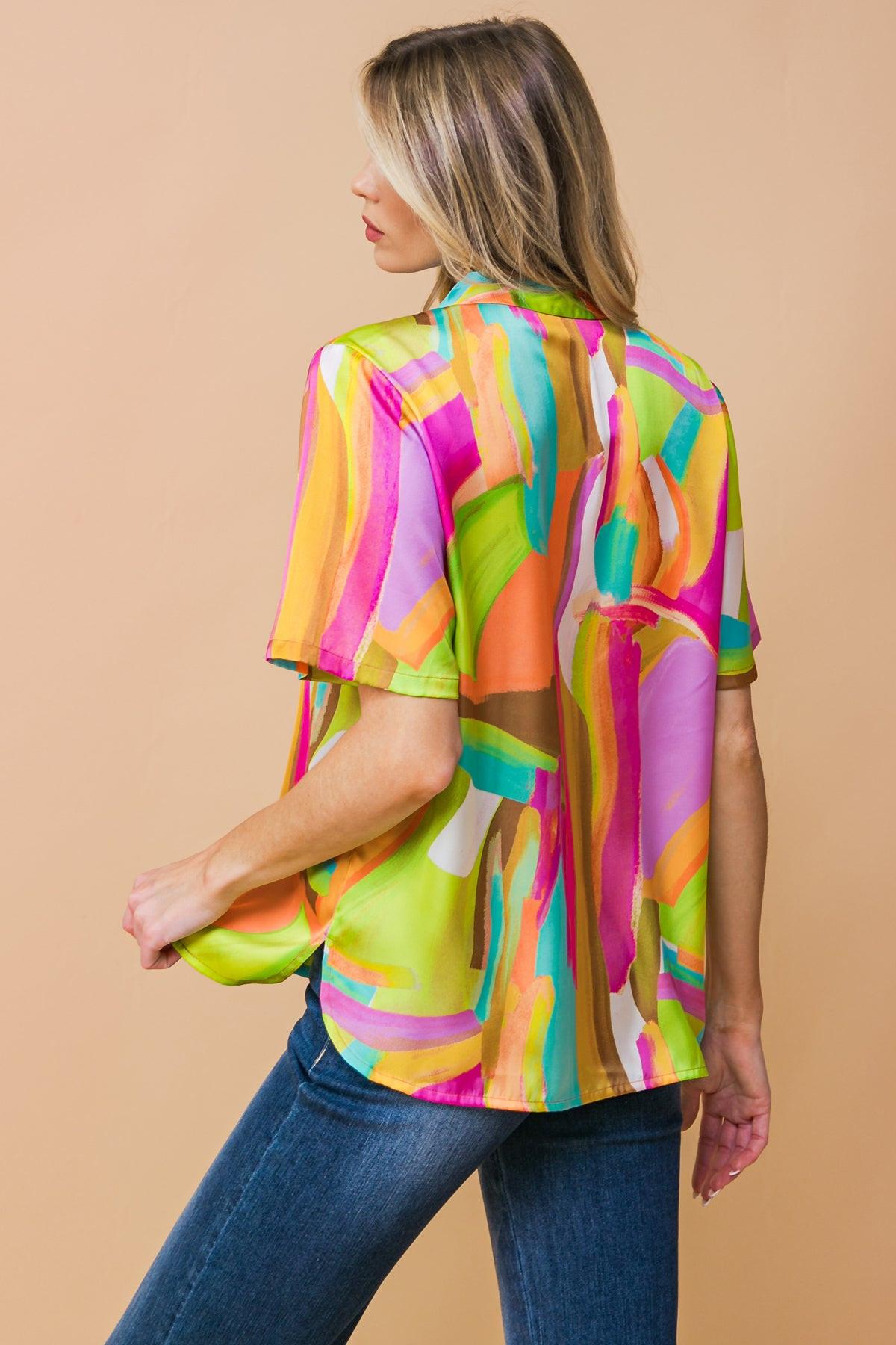 Elevated Option Woven Top in 20mag 20tur8 — Soul Flow Apparel