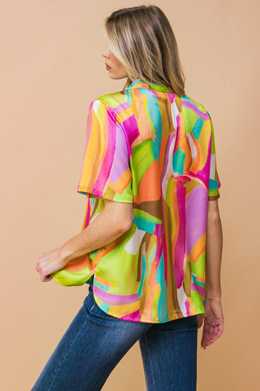 Elevated Option Woven Top in 20mag 20tur8 — Soul Flow Apparel