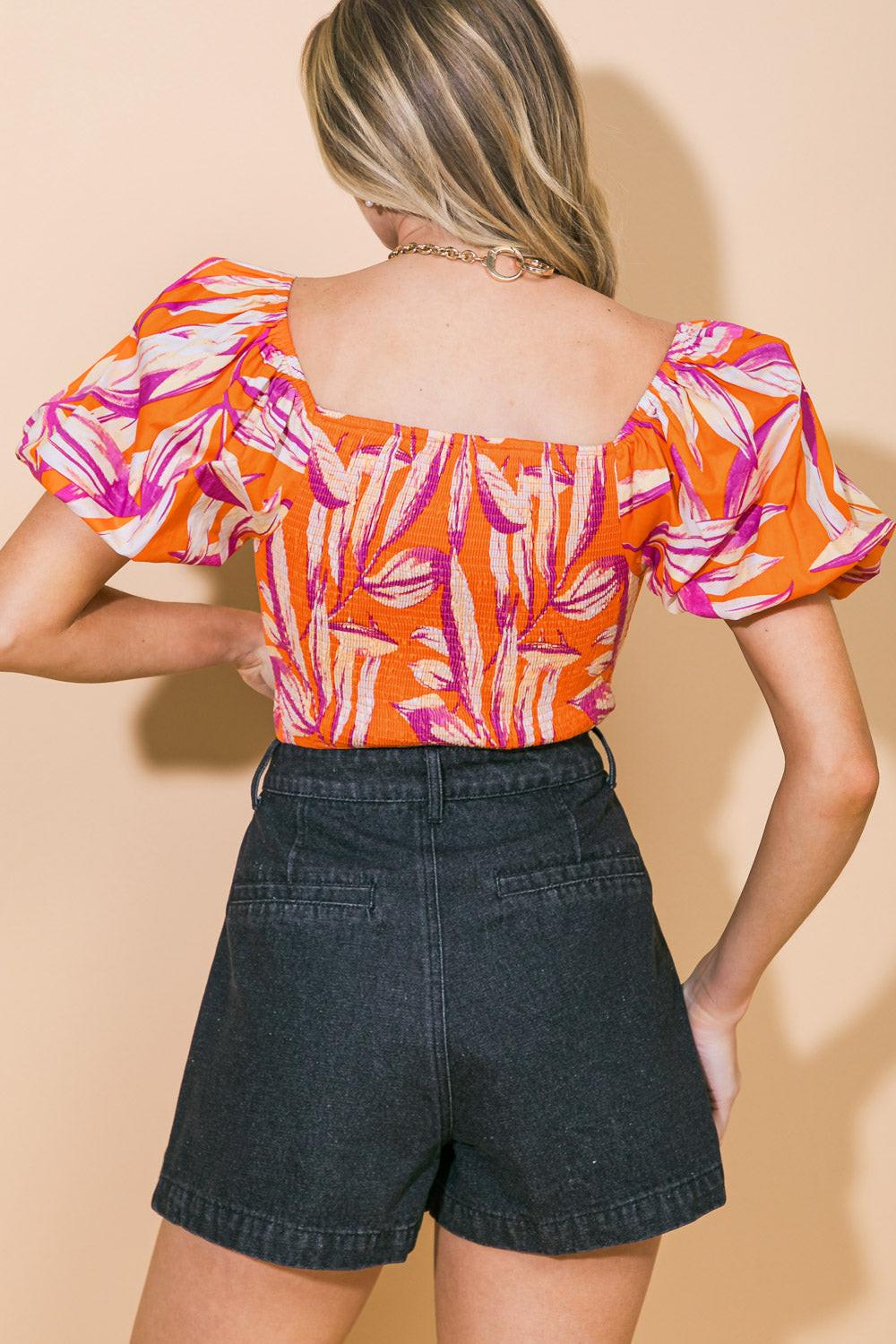A World of Good Woven Crop Top in 20ora22 — Soul Flow Apparel