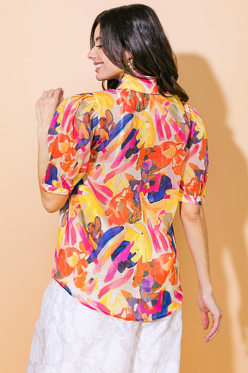 I Cross My Heart Woven Top in 20ivo6 — Soul Flow Apparel
