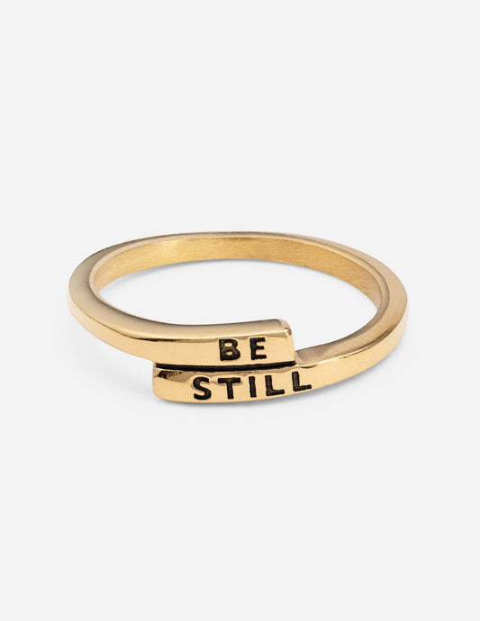 Be Still Ring – Christian Ring
