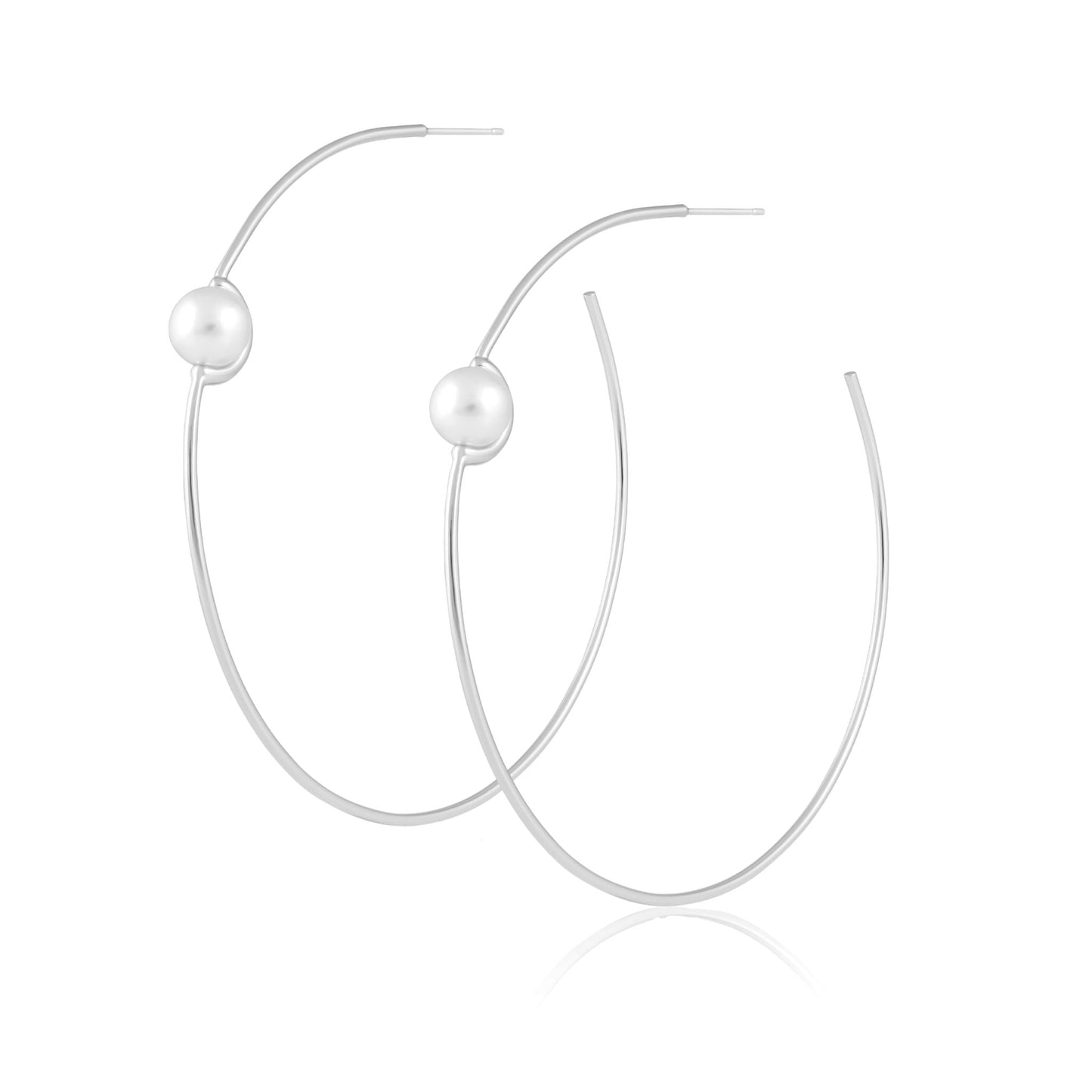 Belize Pearl Hoop — Soul Flow Apparel