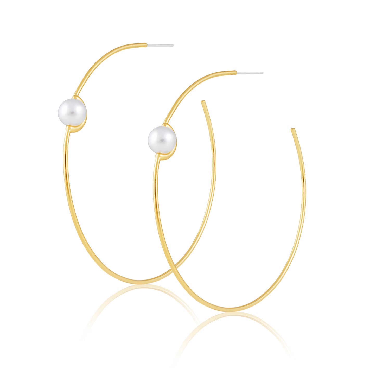 Belize Pearl Hoop — Soul Flow Apparel