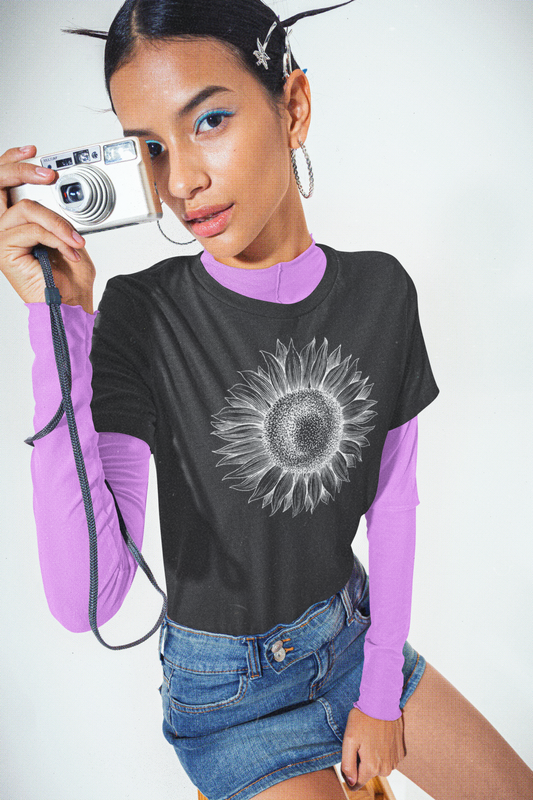 Sun Flower Relaxed T-Shirt