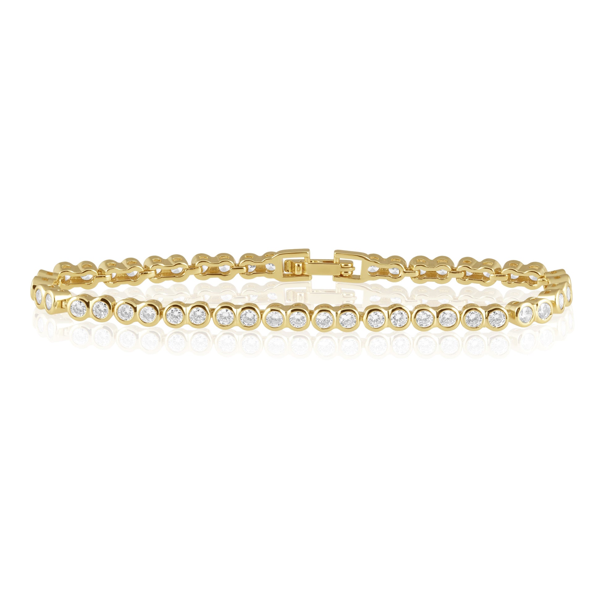 Bezel Tennis Bracelet — Soul Flow Apparel