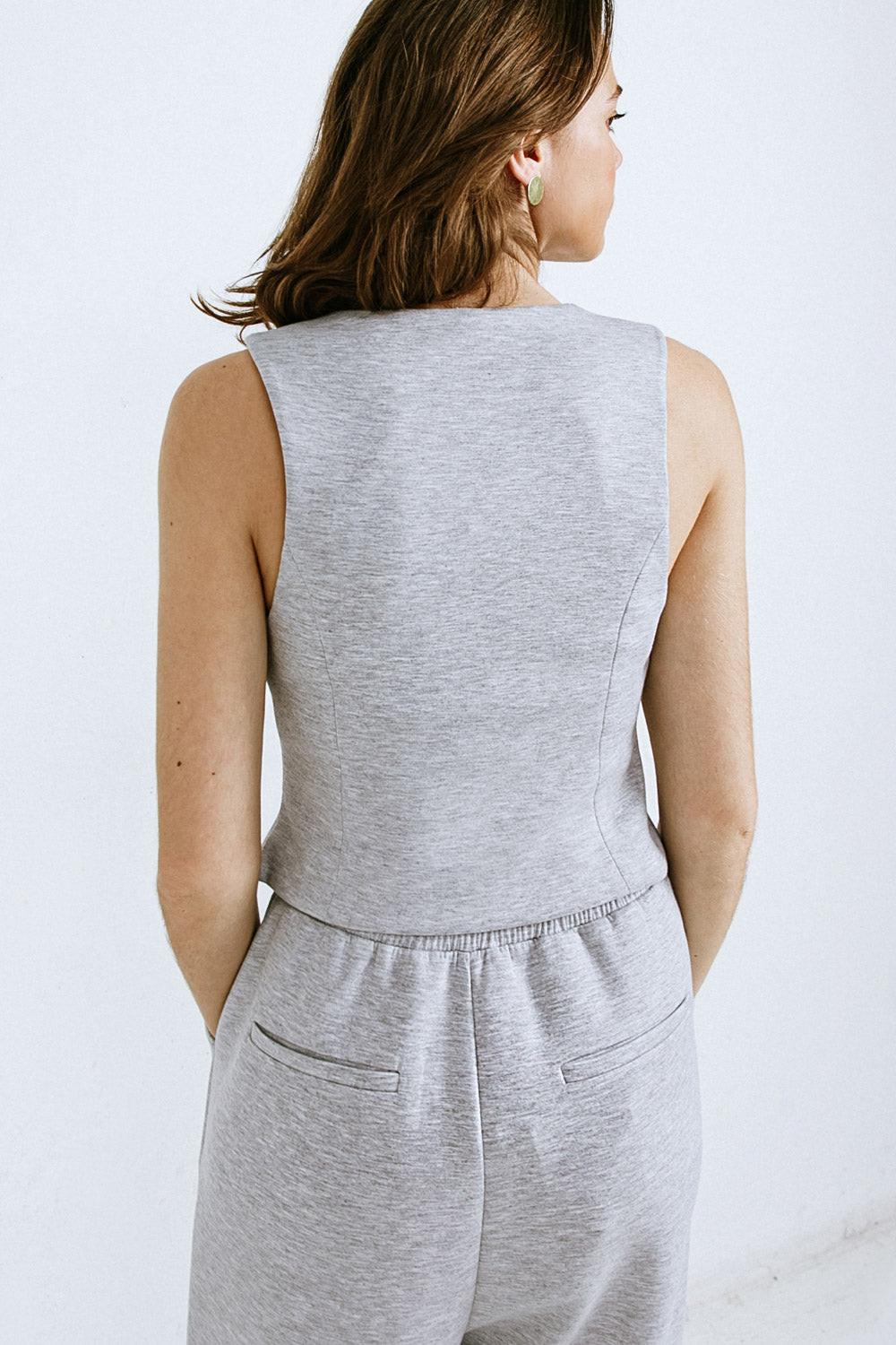 Call My Lovely Ponti Vest — Soul Flow Apparel
