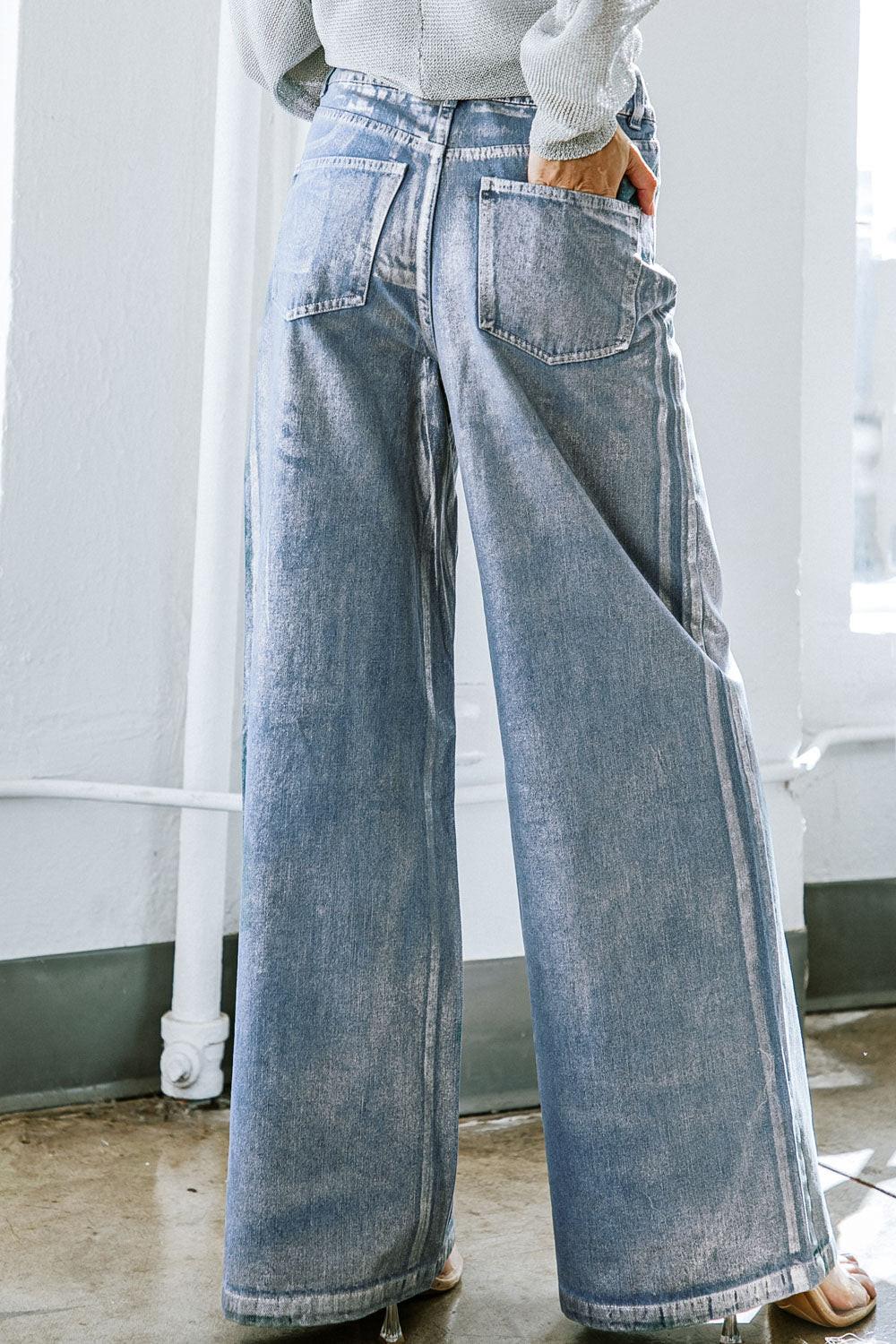 Peace and Joy Denim Pants — Soul Flow Apparel