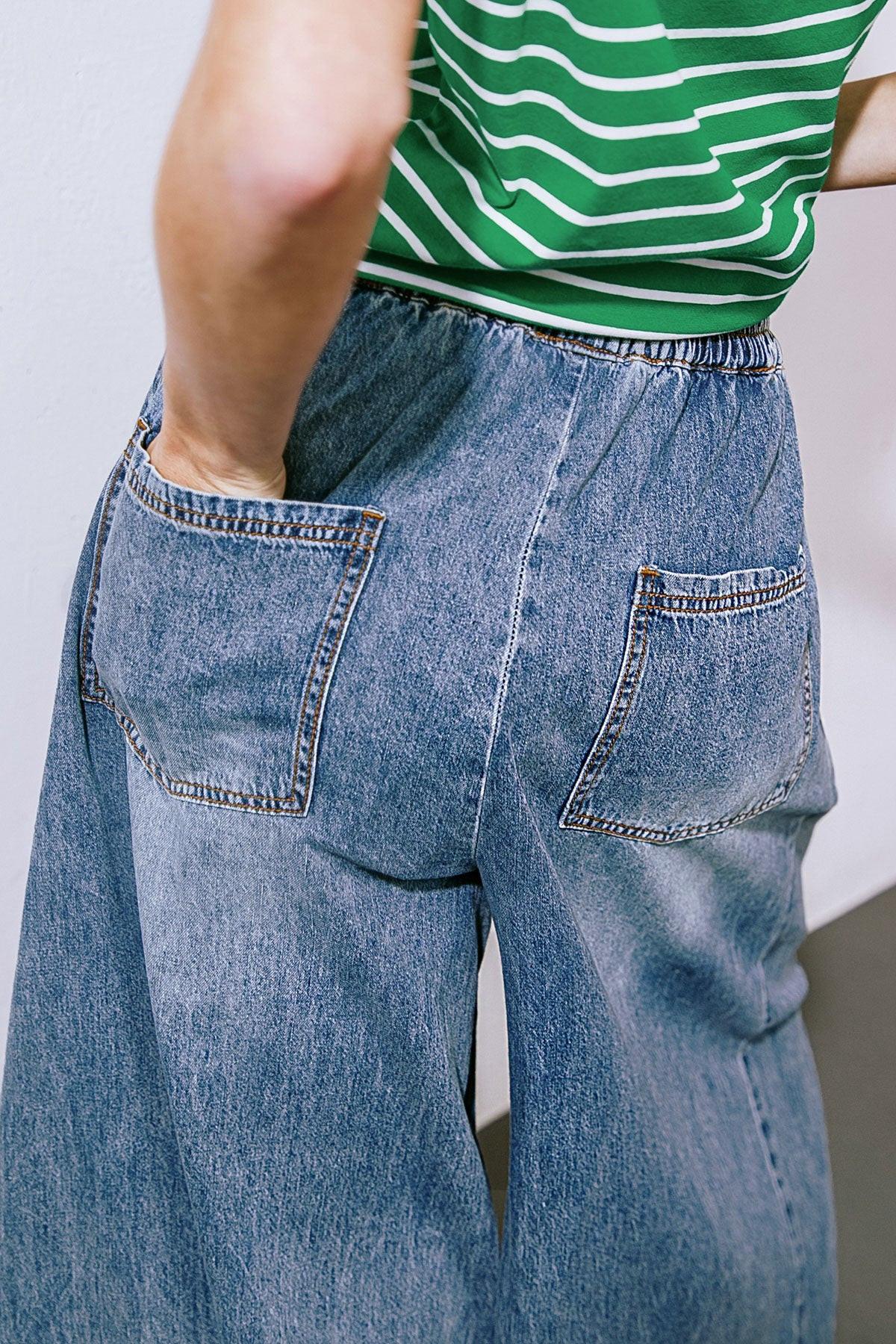 Streetside Sonnet Denim Pants — Soul Flow Apparel