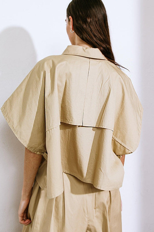It's Perfect Timing Woven Top — Soul Flow Apparel