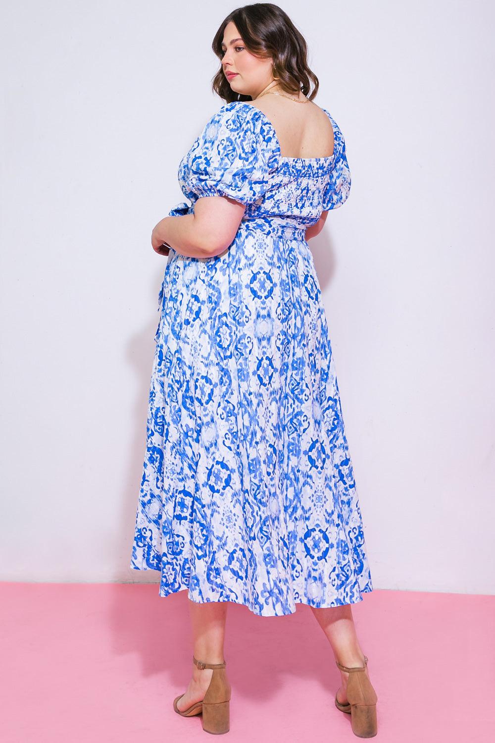 Gotta Get Going Woven Midi Dress — Soul Flow Apparel