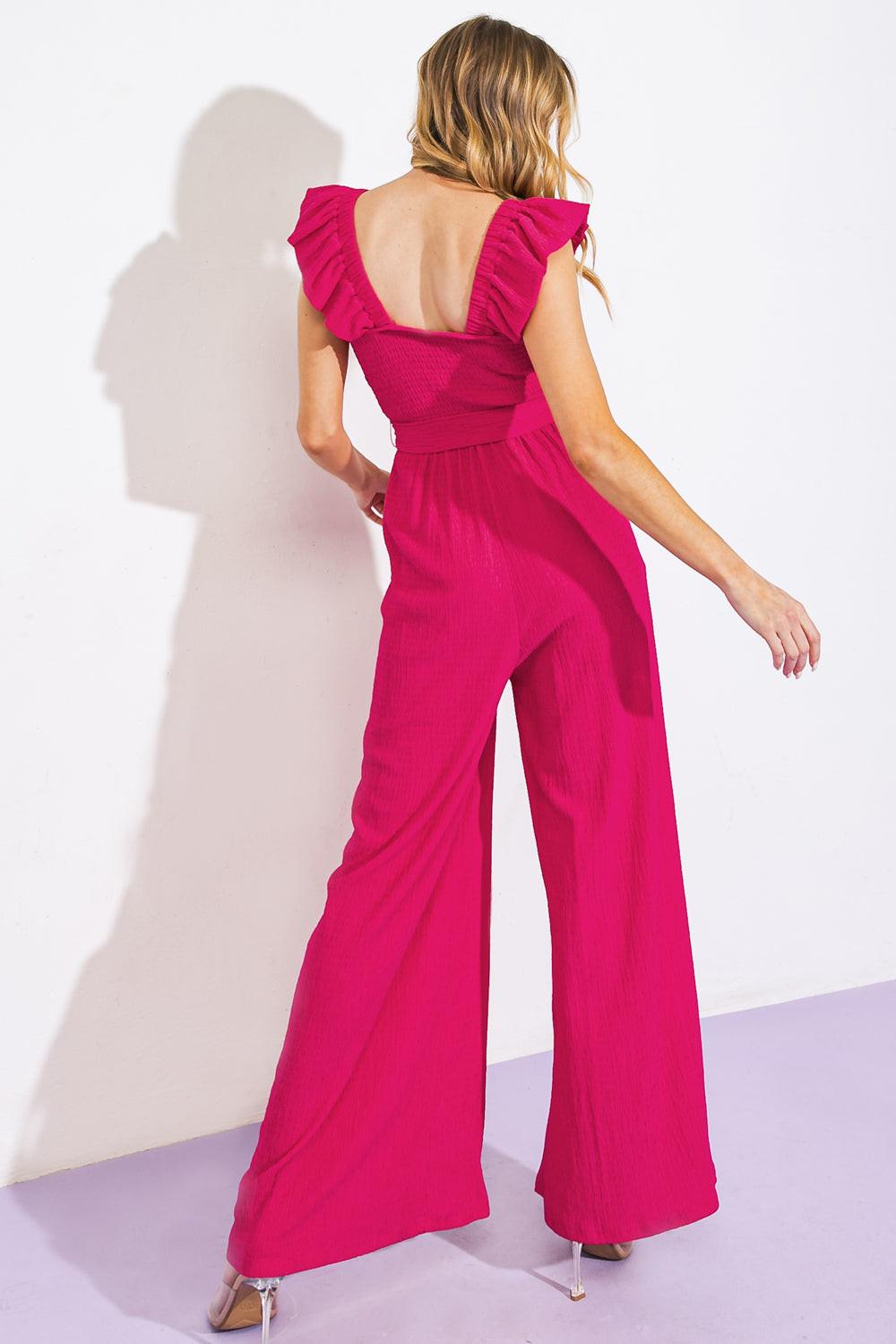 Loveilest Style Woven Jumpsuit — Soul Flow Apparel