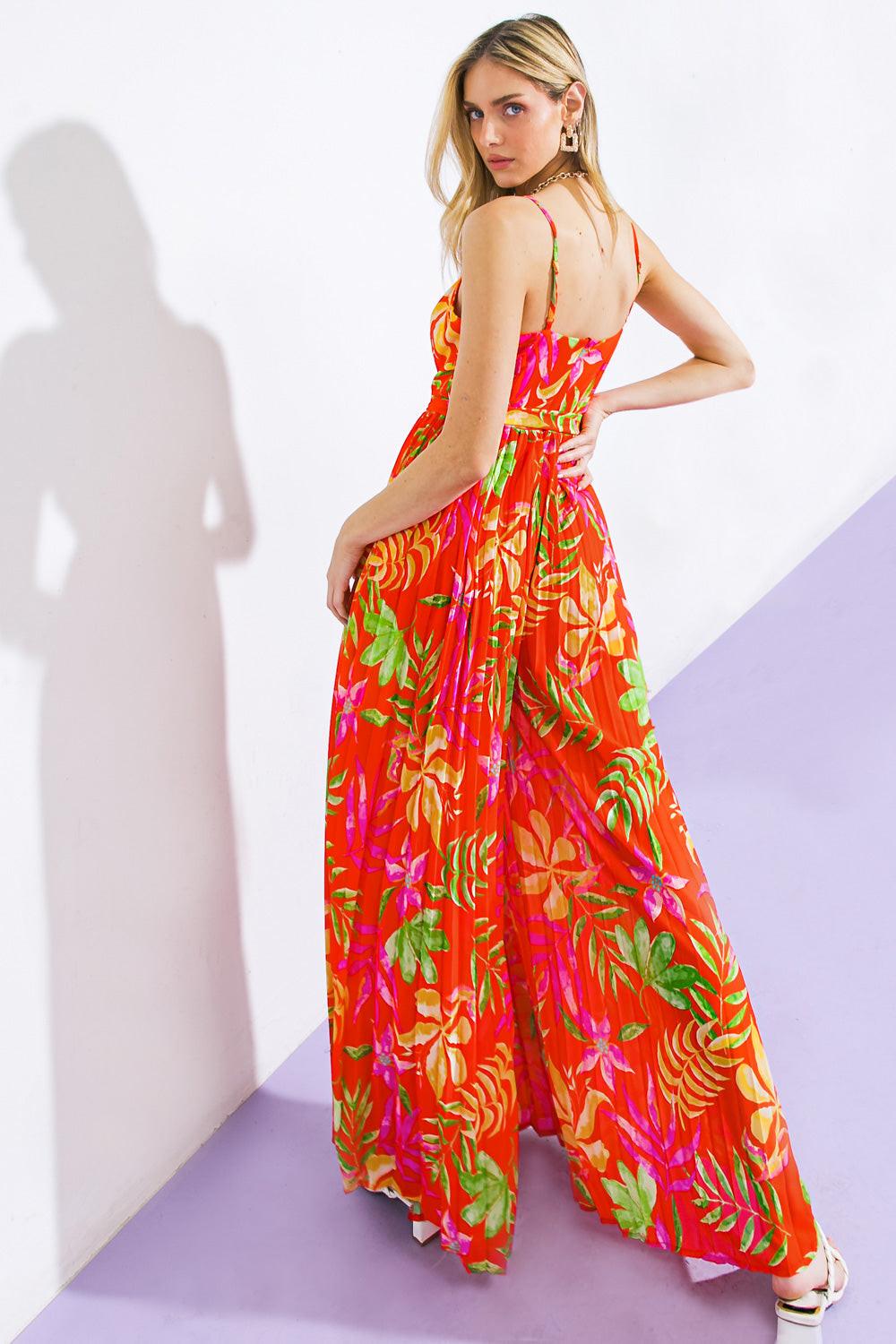 Blossoming with Joy Woven Jumpsuit — Soul Flow Apparel
