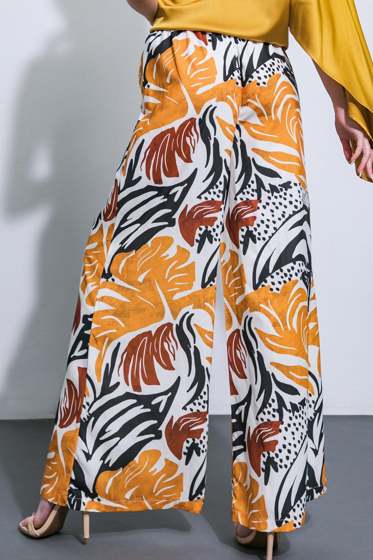 Where the Wind Woven Midi Pants — Soul Flow Apparel