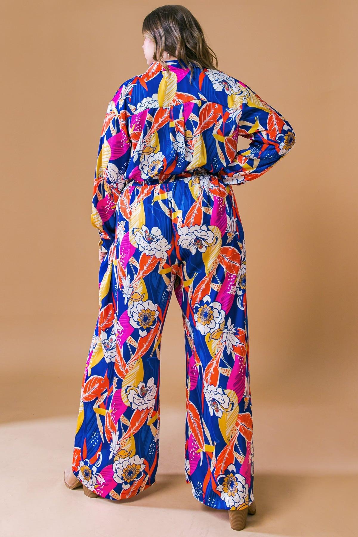 Blooming Hope Woven Jumpsuit — Soul Flow Apparel